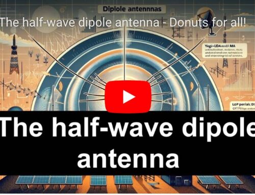 The half-wave dipole antenna
