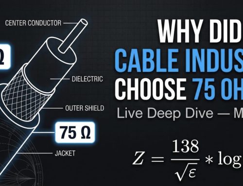 75 ohm in coaxial cable